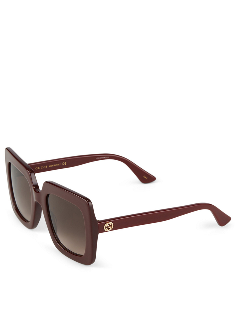 GUCCI Oversized Square Sunglasses Holt Renfrew Canada