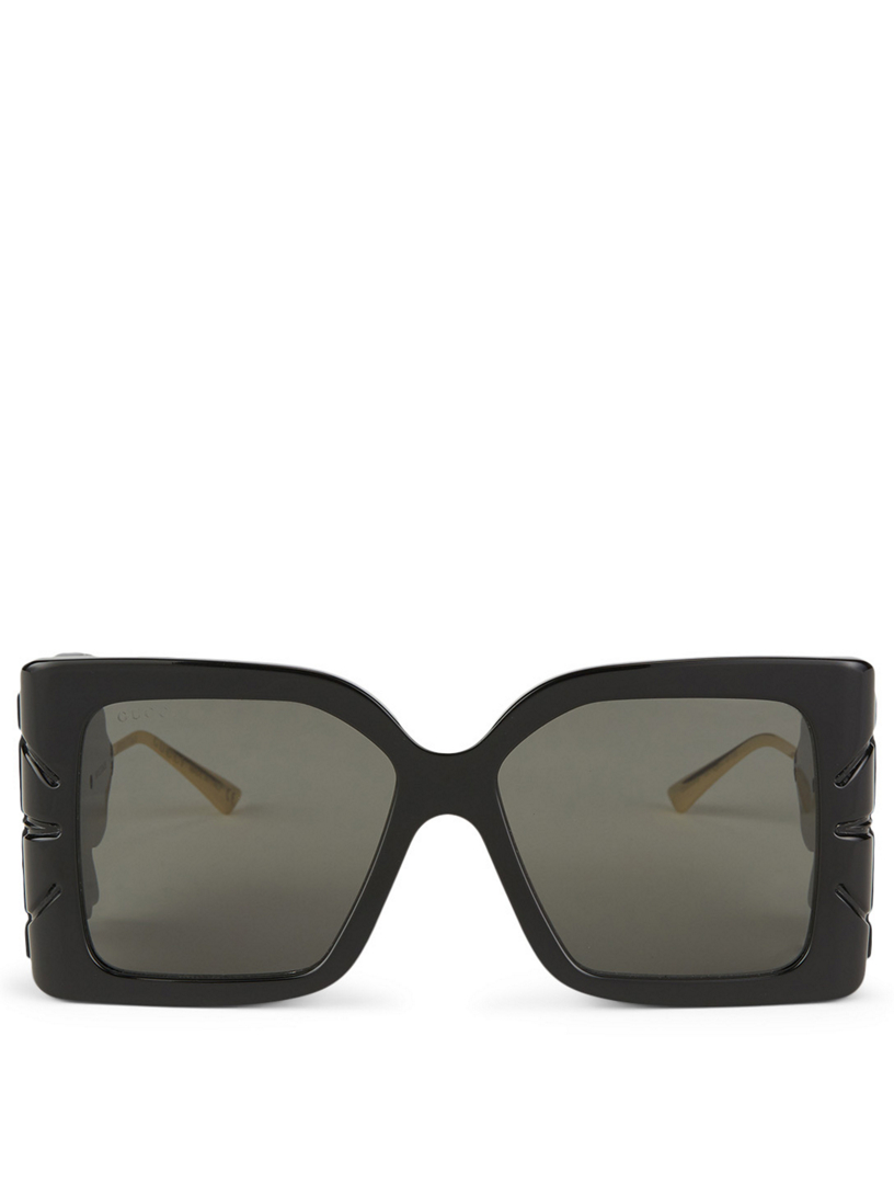 gucci large square sunglasses