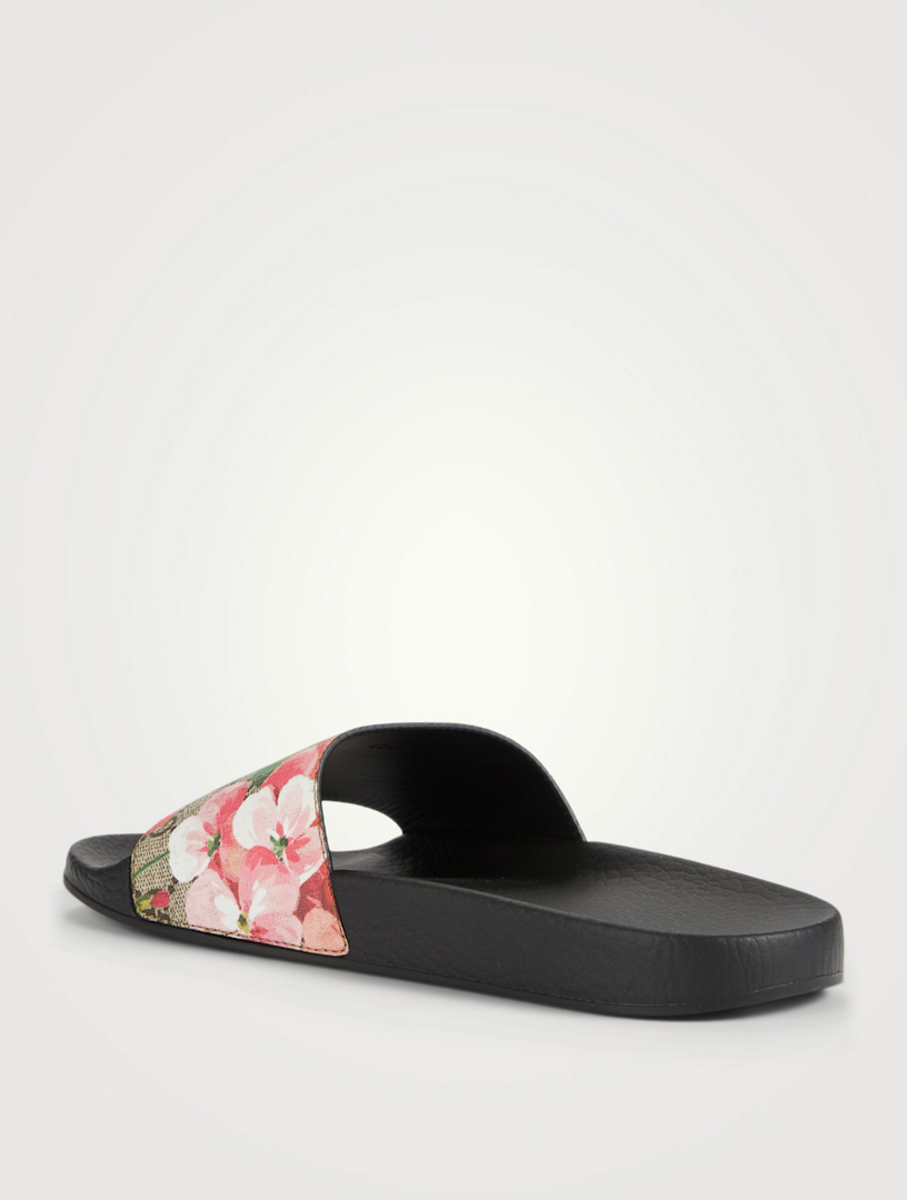 gucci cherry blossom slides