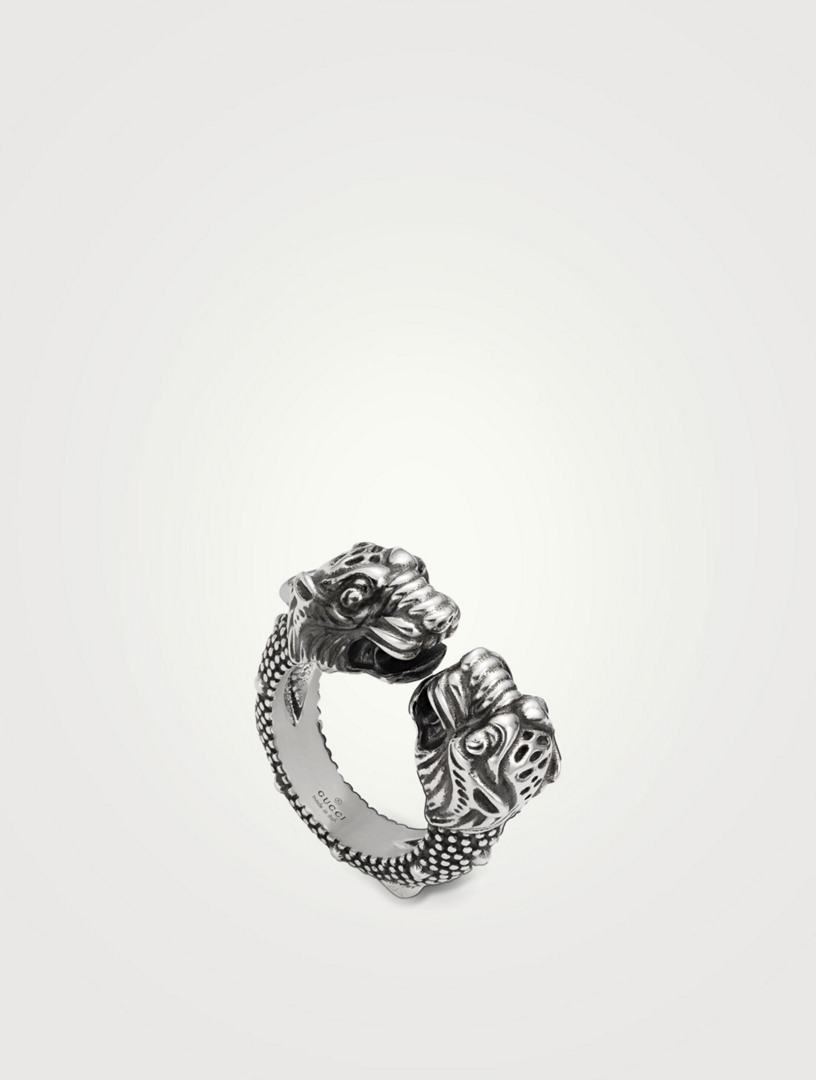 gucci tiger ring mens