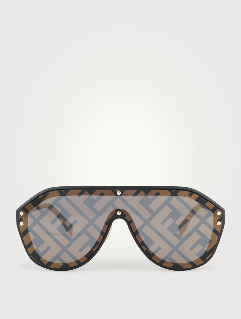 fendi logo sunglasses