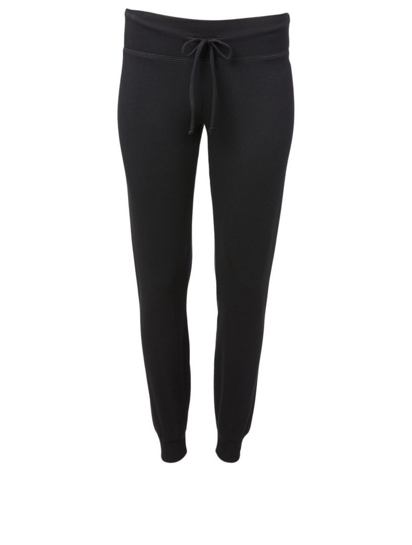 beyond yoga lounge around midi jogger