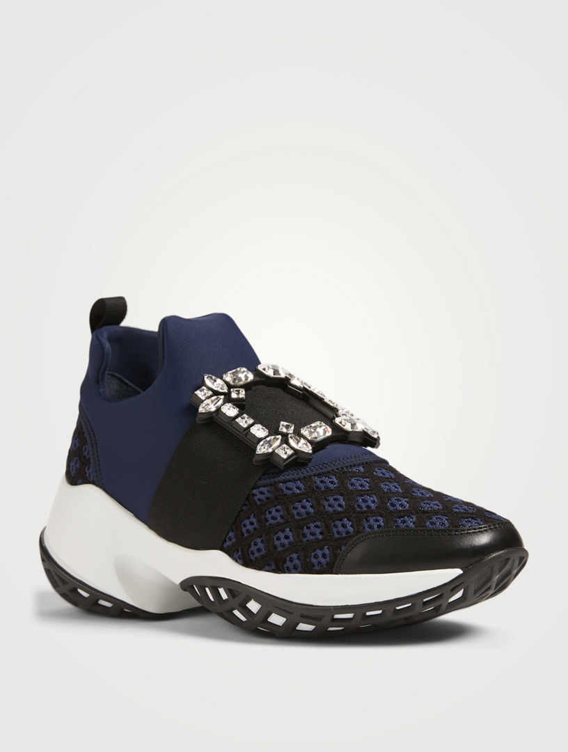 roger vivier buckle sneaker