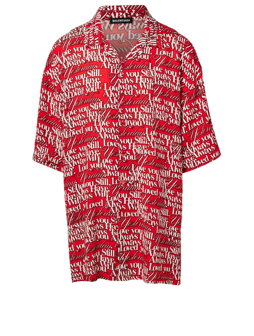 balenciaga love shirt