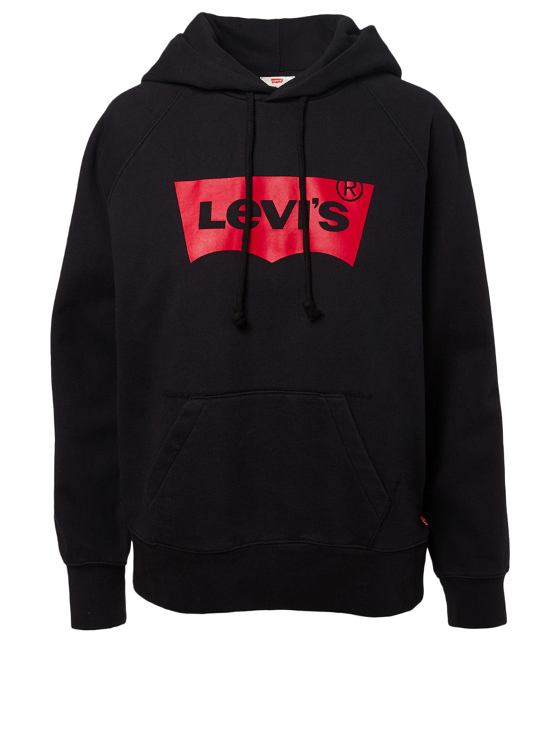 levi's womens black hoodie