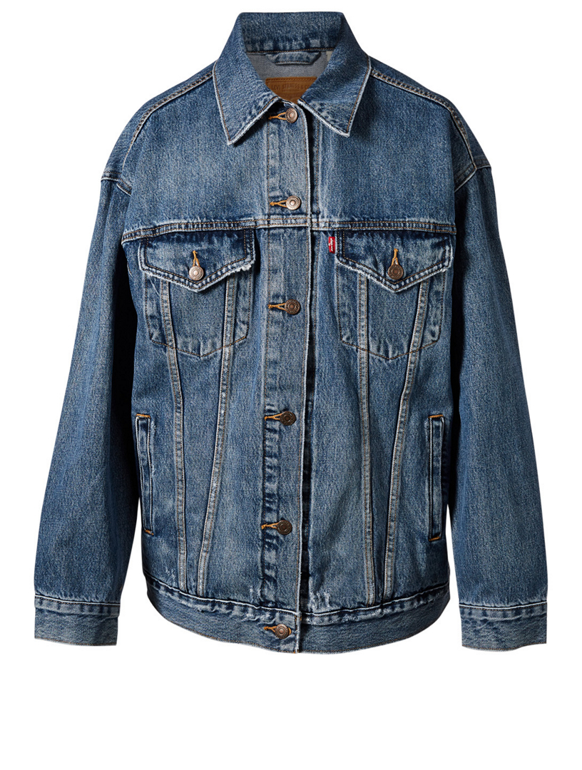 baggy jeans jacket