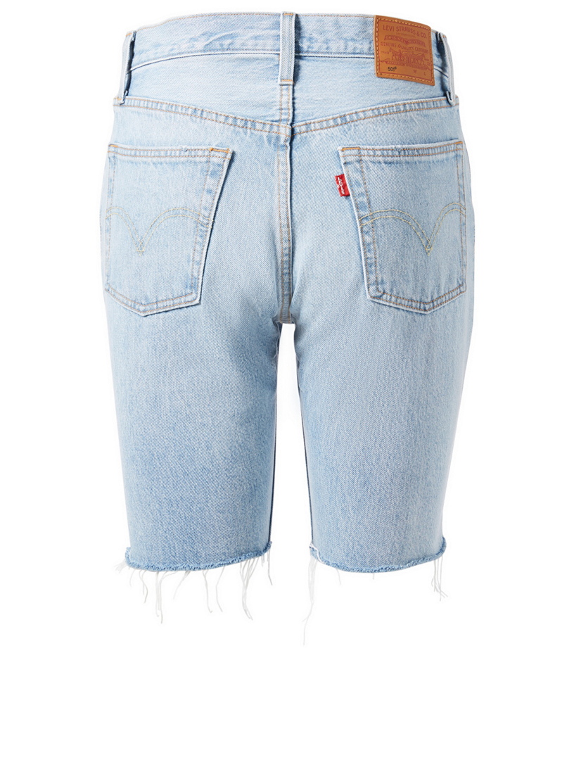 women's levi's bermuda jean shorts