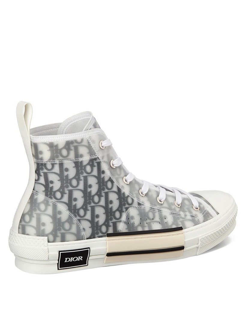 dior canvas high top