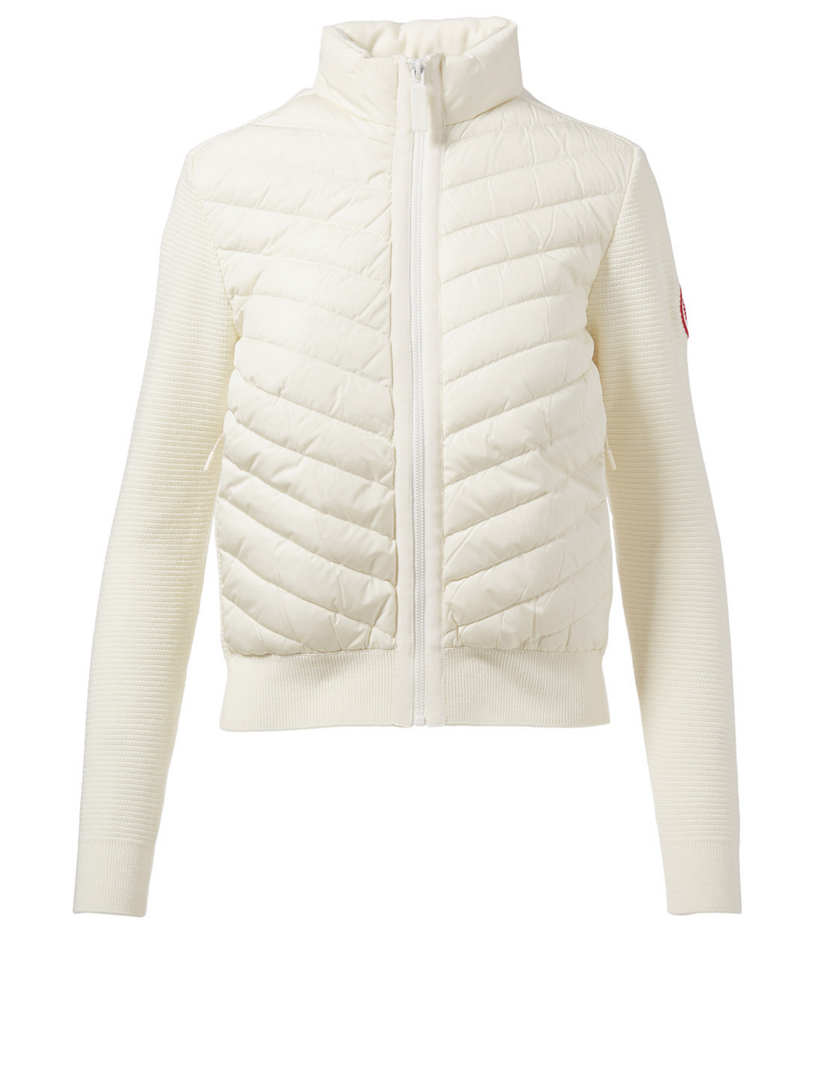 canada goose hybridge knit jacket women's