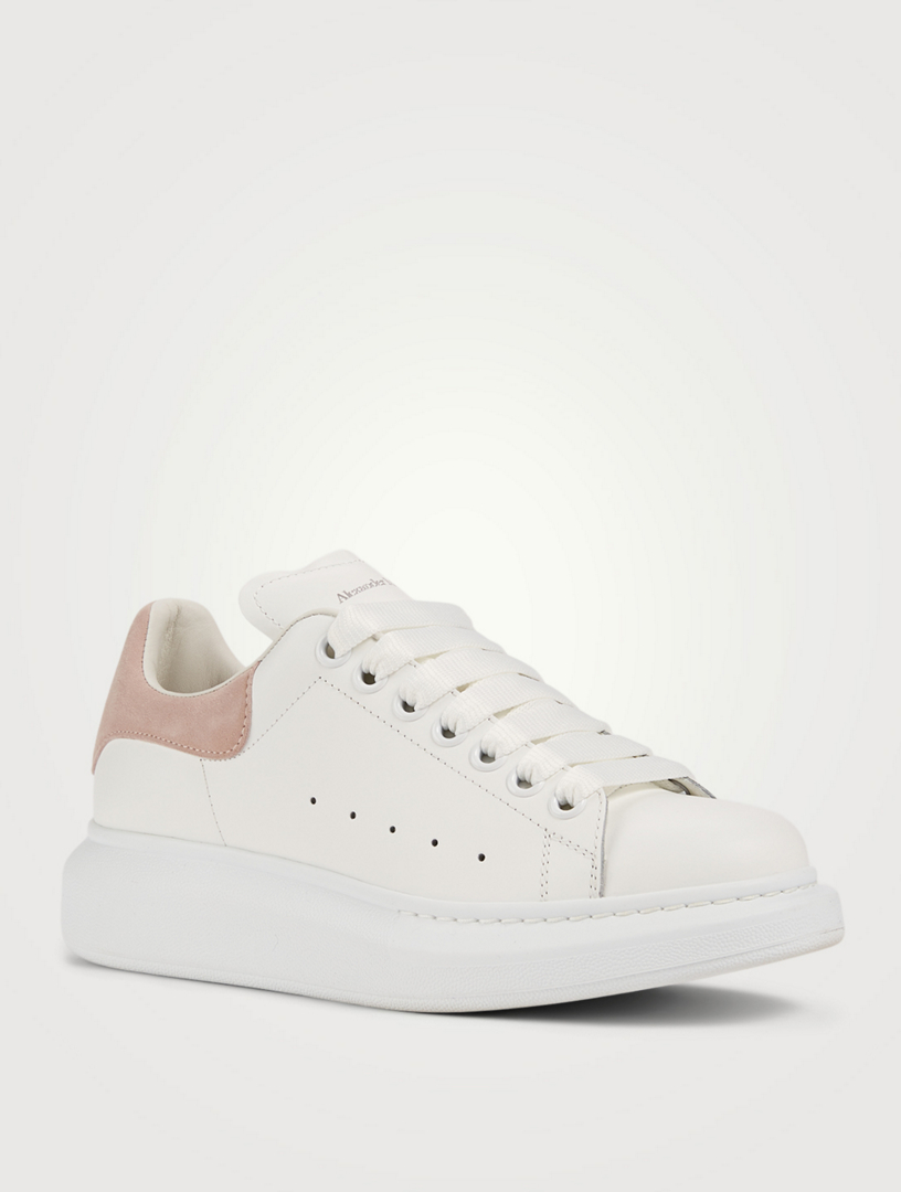 ALEXANDER MCQUEEN Oversized Leather Sneakers | Holt Renfrew Canada