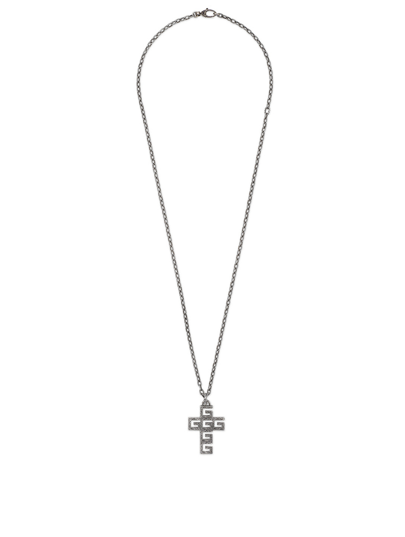 gucci cross pendant