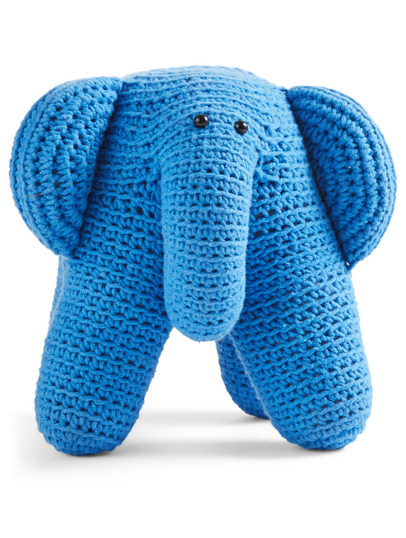 CAMBODIA KNITS Sambo Elephant Plush Toy | Holt Renfrew Canada