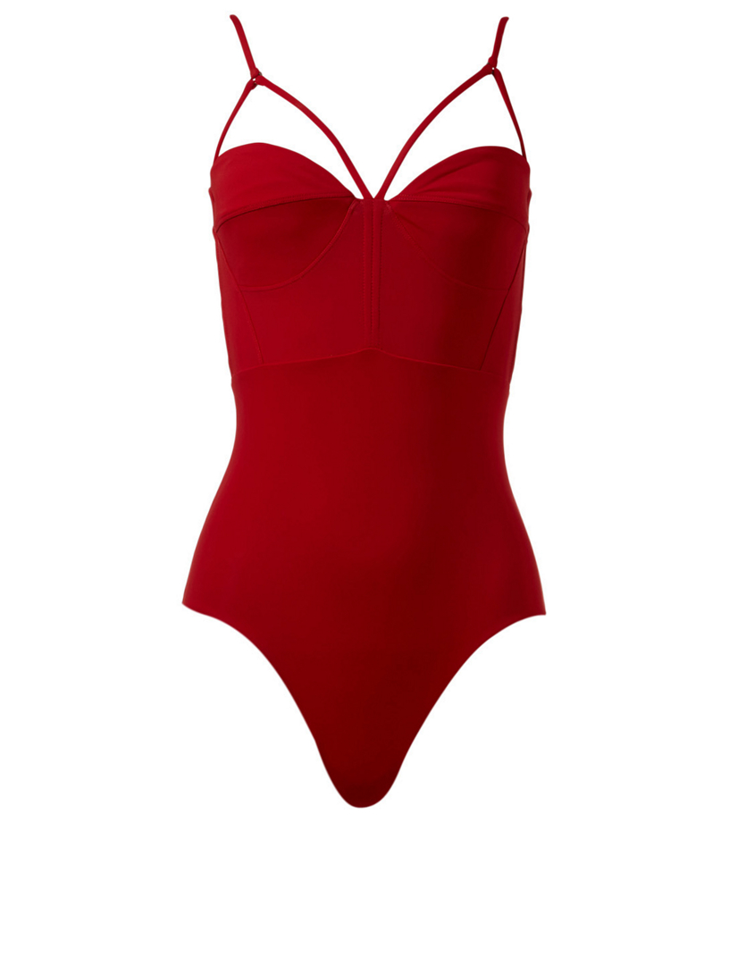 ANGELYS BALEK Bustier OnePiece Swimsuit Holt Renfrew Canada
