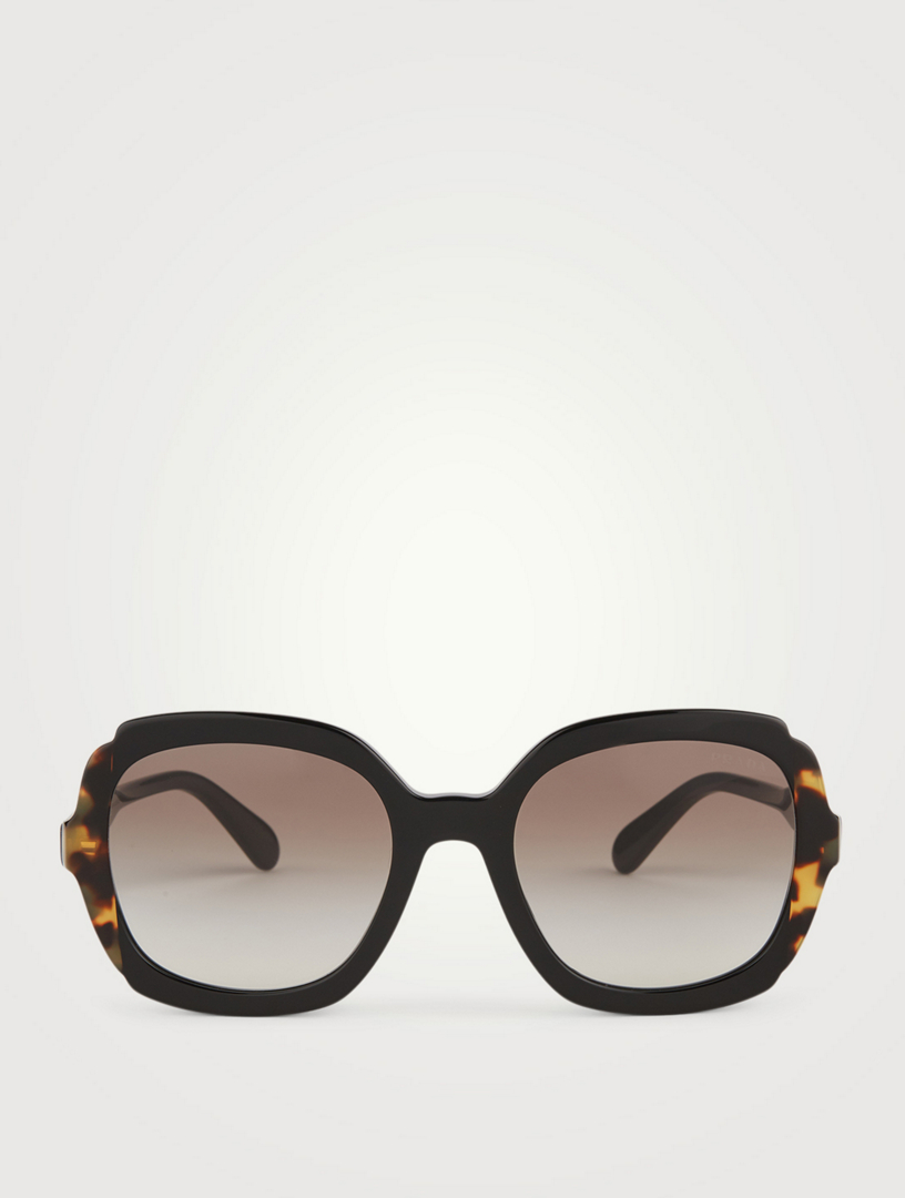 prada glasses square