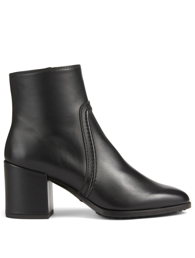 TOD'S Selleria Leather Ankle Boots | Holt Renfrew Canada