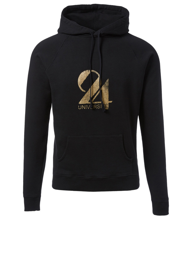 saint laurent university hoodie