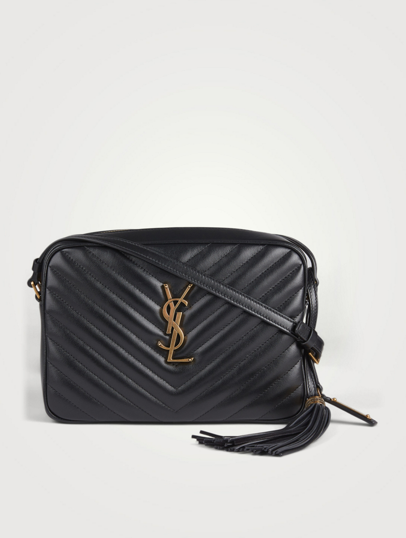 lou camera bag in quilted leather