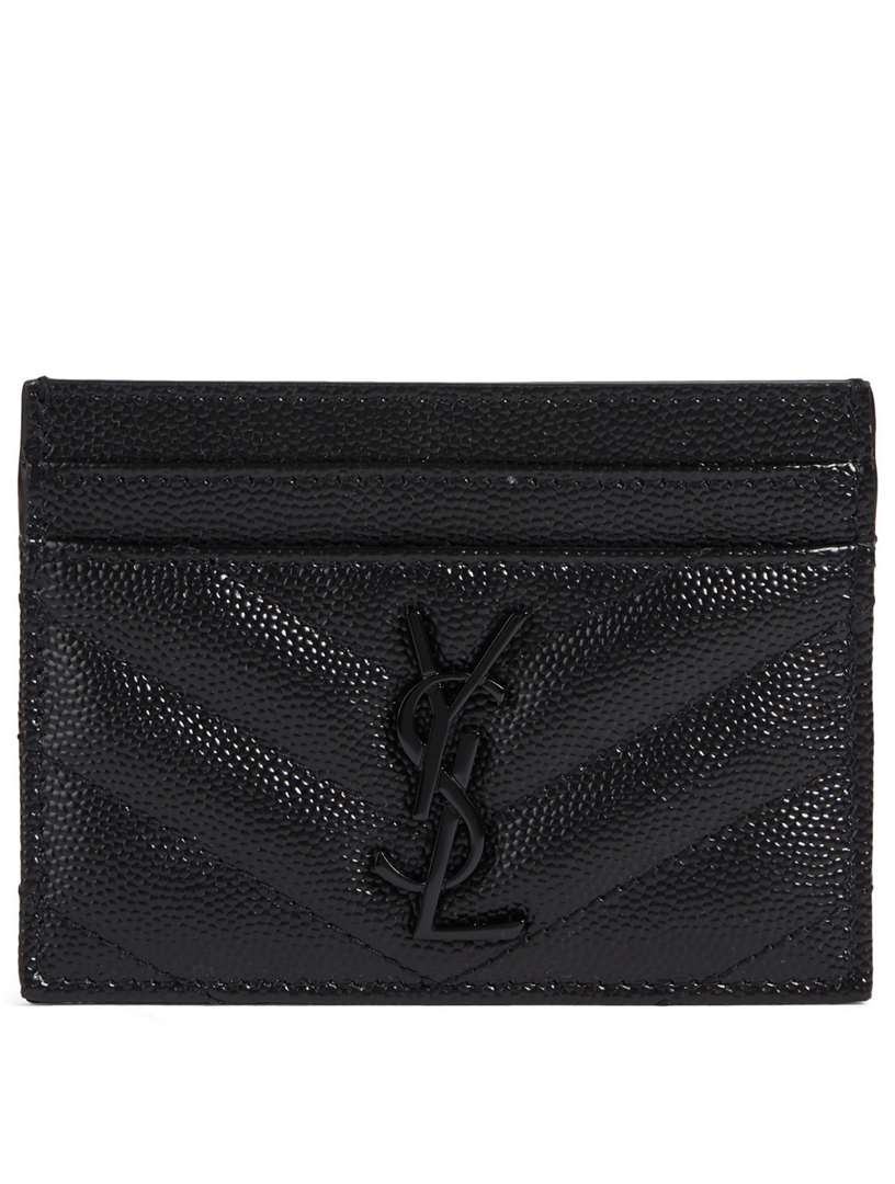 black card holder