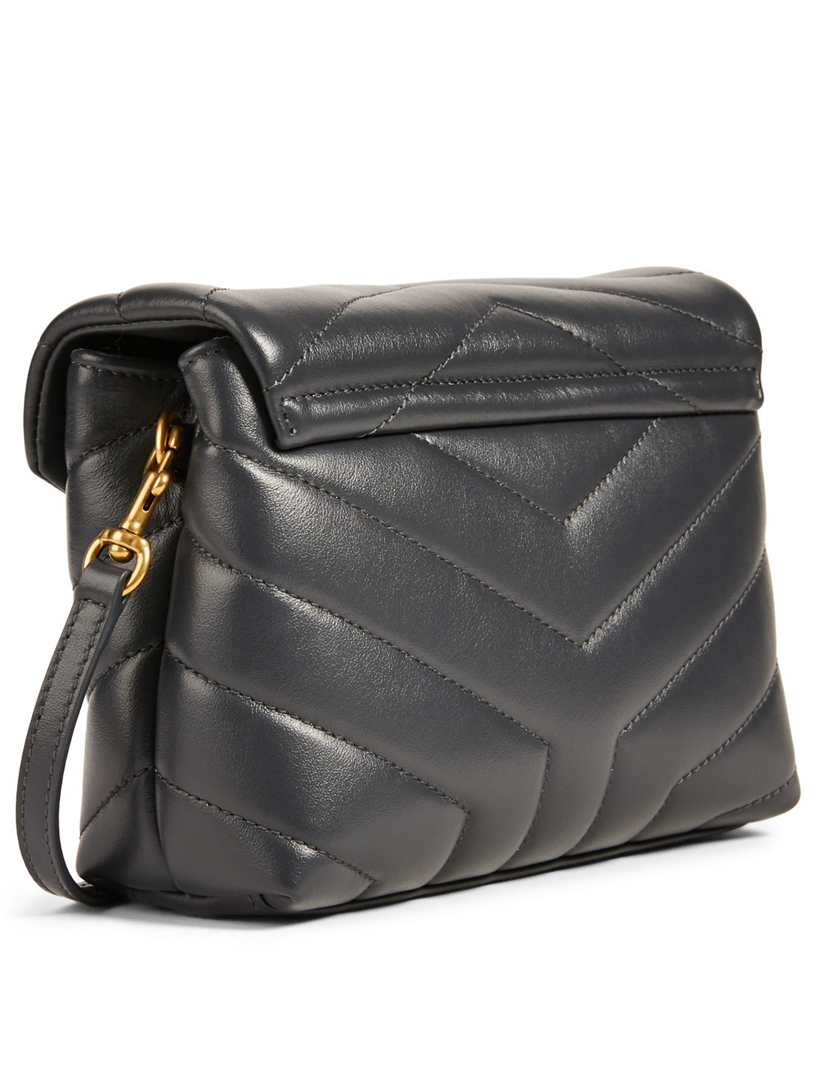 Toy Ysl Monogram Leather Shopping Tote Bag Literacy Basics