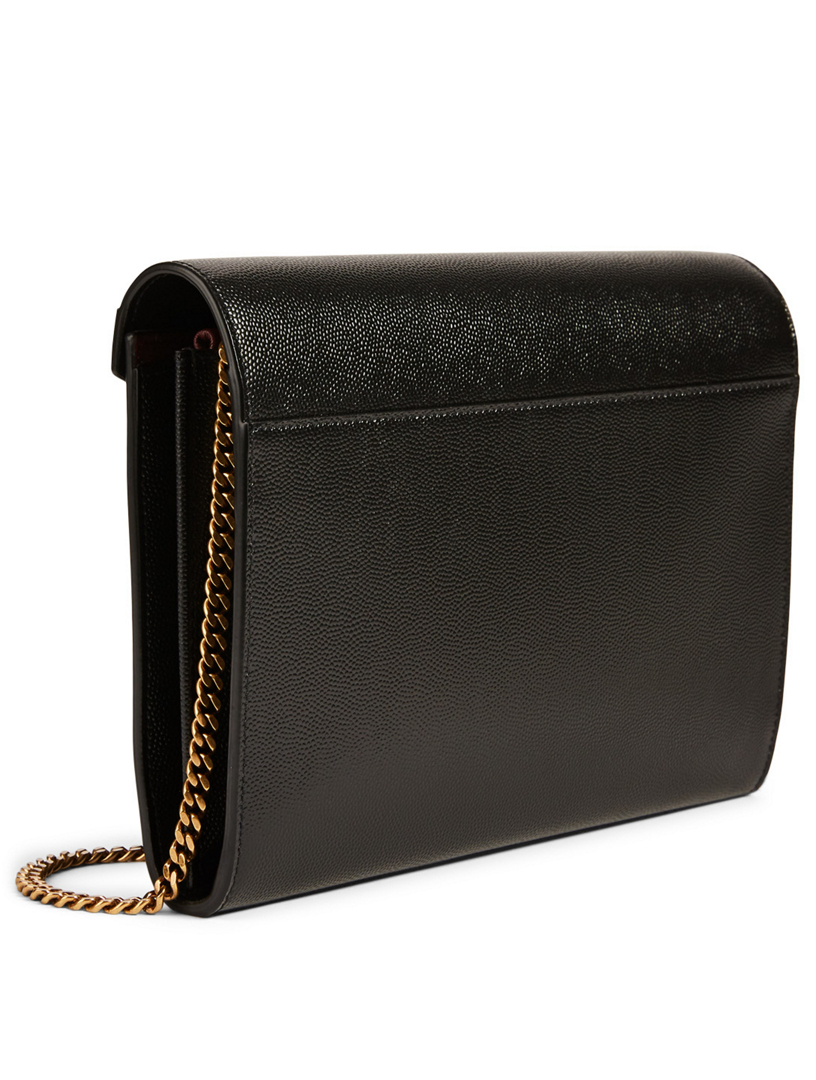 SAINT LAURENT Cassandra YSL Monogram Leather Chain Wallet Bag Holt Renfrew Canada