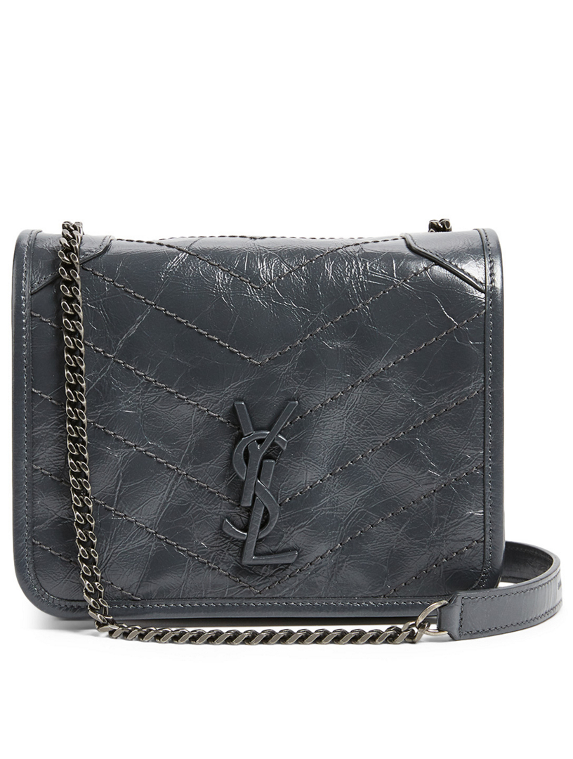 ysl gray crossbody