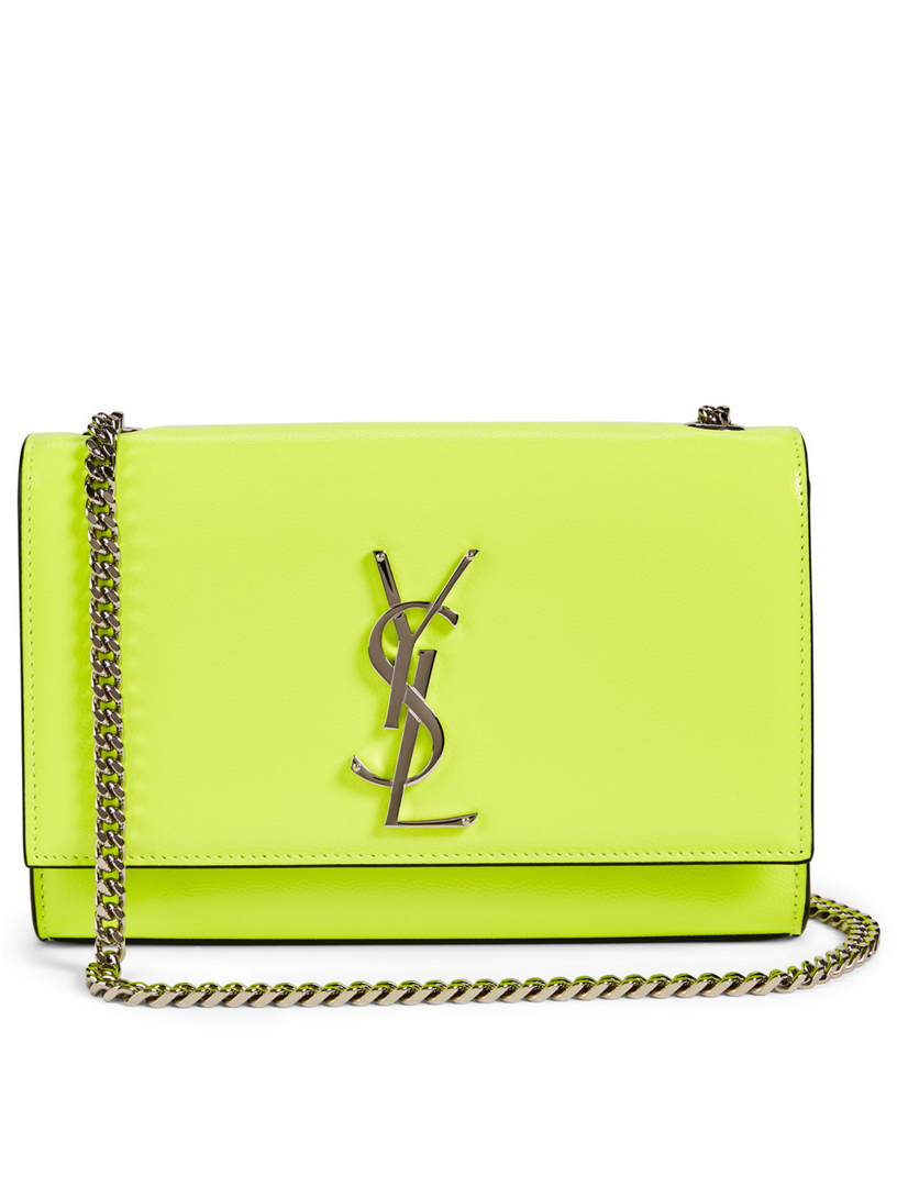 ysl neon yellow bag