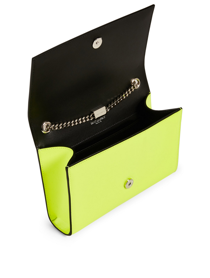 neon yellow ysl bag