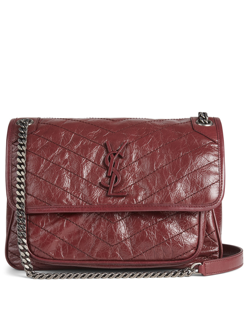 SAINT LAURENT Medium Niki YSL Monogram Leather Chain Bag | Holt Renfrew ...