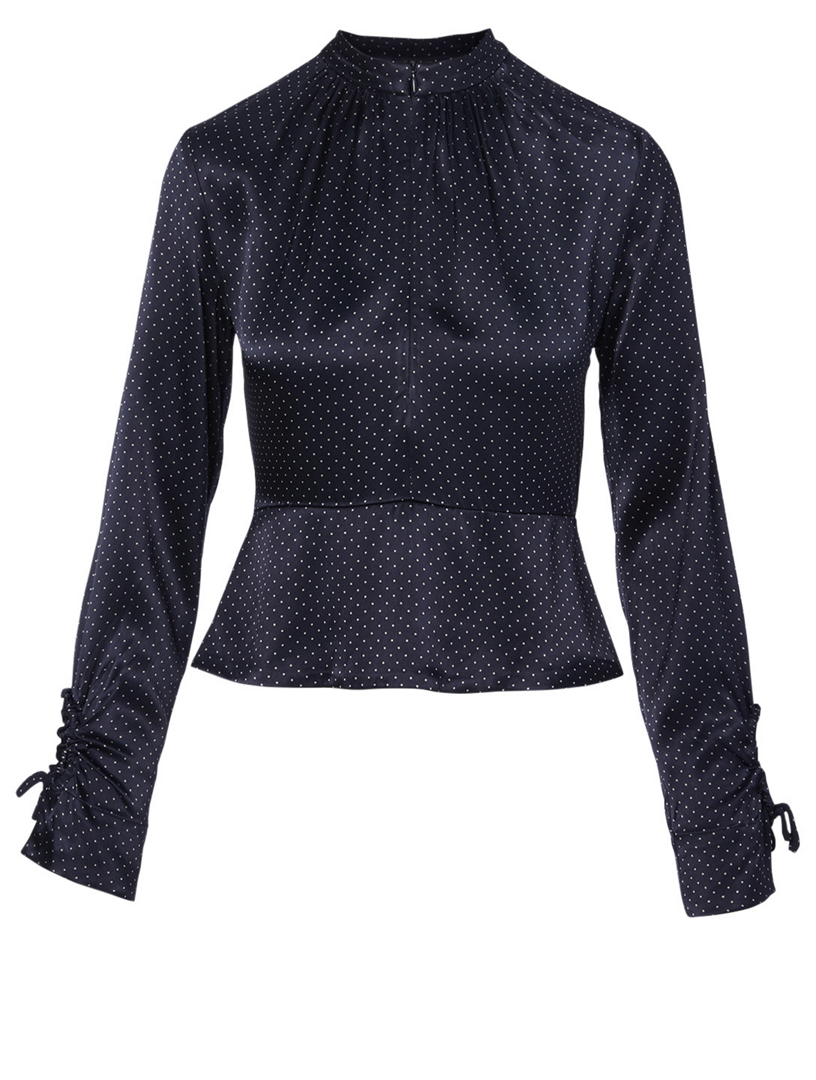 satin blouse canada