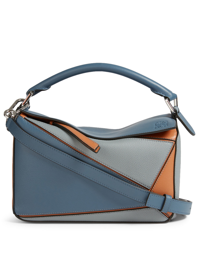 loewe puzzle bag small blue
