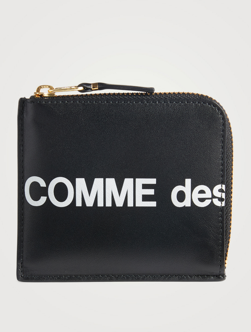 COMME DES GARÇONS WALLETS Huge Logo Leather Wallet | Holt Renfrew Canada