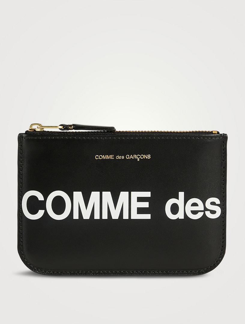 COMME DES GARÇONS WALLETS Huge Logo Leather Tote Bag | Holt