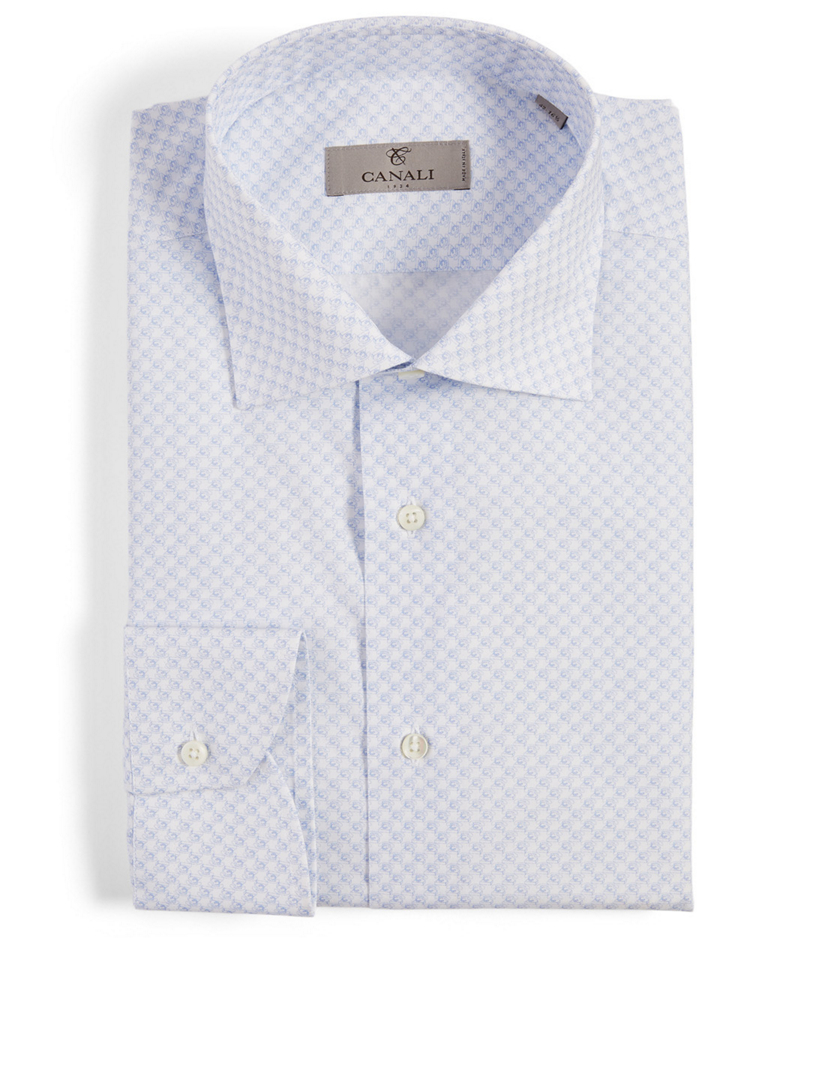 CANALI Dress Shirt In Geo Print Holt Renfrew Canada