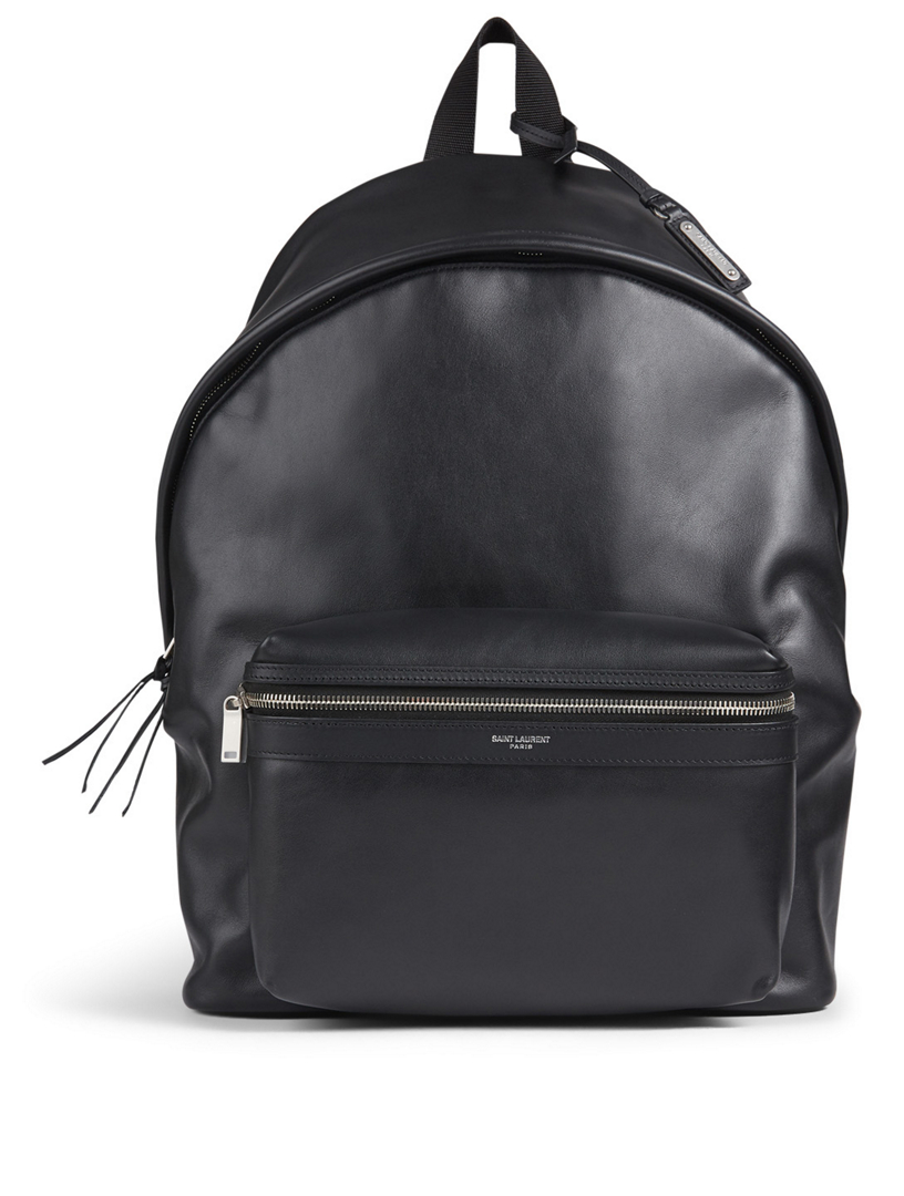 SAINT LAURENT City Leather Backpack | Holt Renfrew Canada