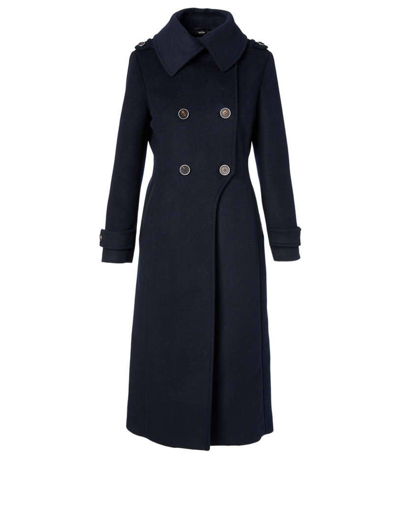 MACKAGE Elodie Wool Military Coat | Holt Renfrew