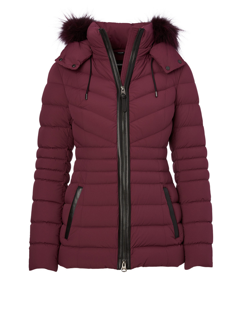 mackage patsy hooded down coat