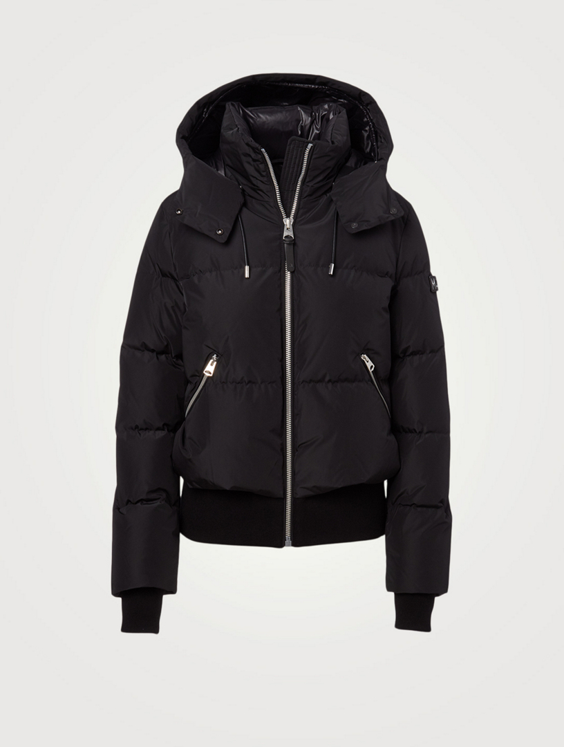mackage short down jacket