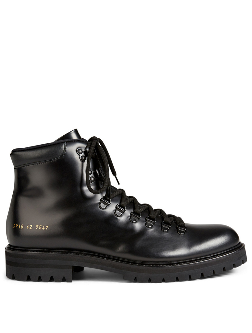 common projects leather hiking boots