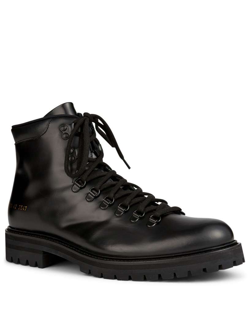 common projects black hiking boots
