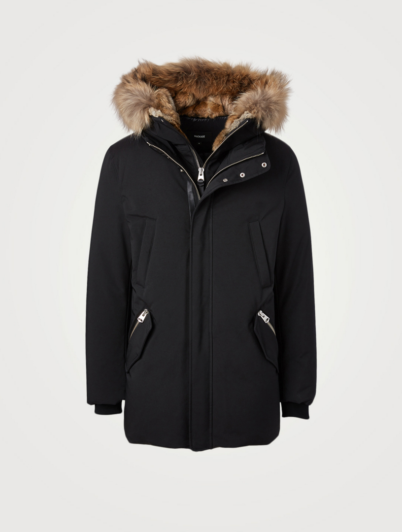 mackage fur hood
