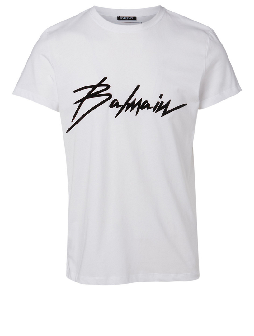 balmain t shirt white mens