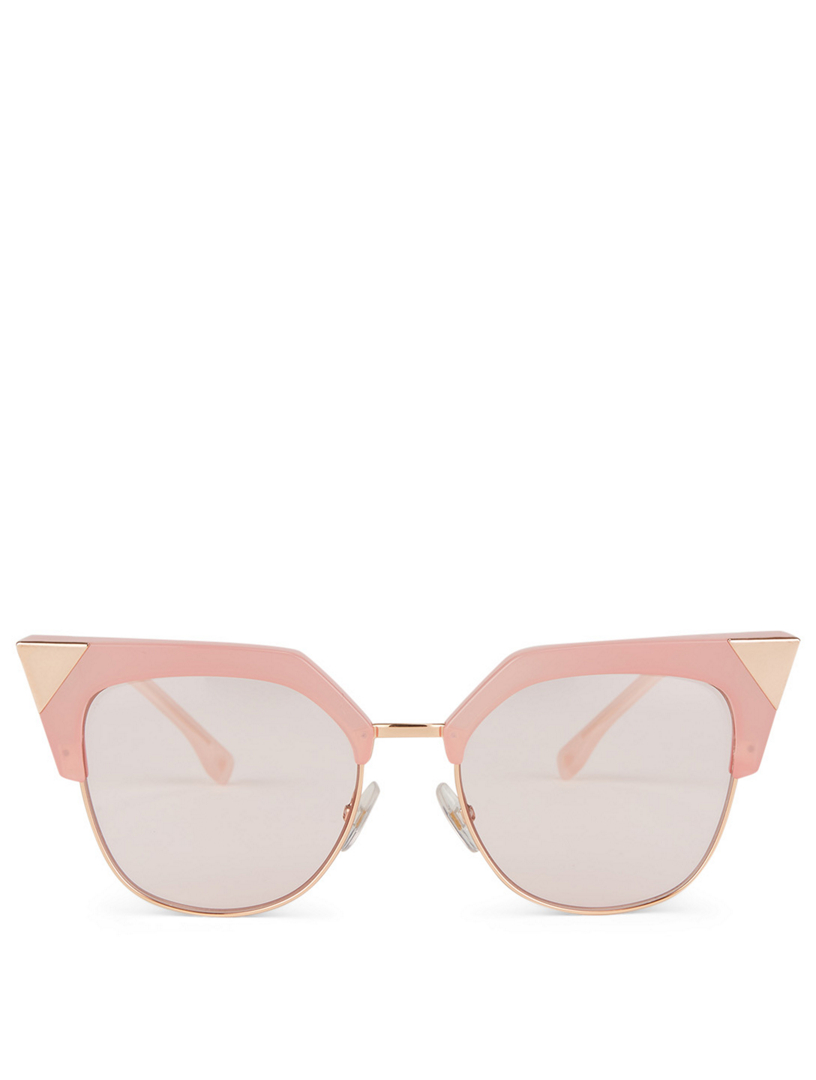 fendi pink cat eye sunglasses