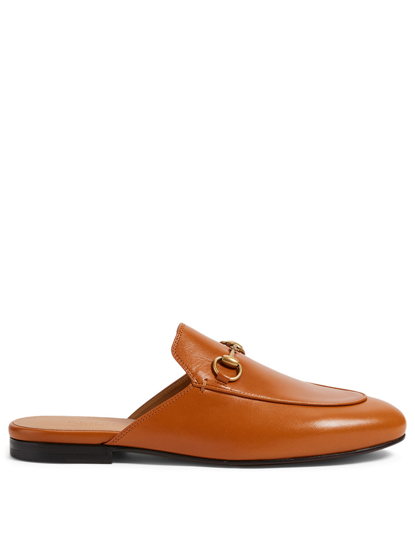 gucci princetown cognac