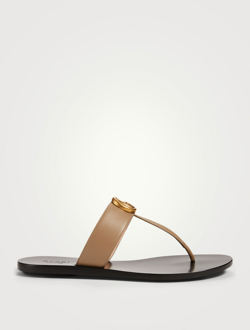 double strap gucci sandals