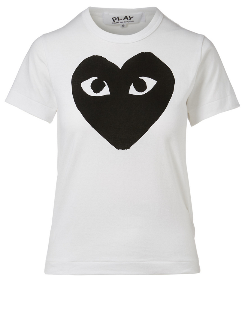 COMME DES GARÇONS PLAY Printed Heart T-Shirt | Holt Renfrew Canada