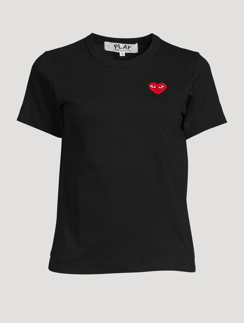 COMME DES GARÇONS PLAY Red Heart T-Shirt | Holt Renfrew Canada