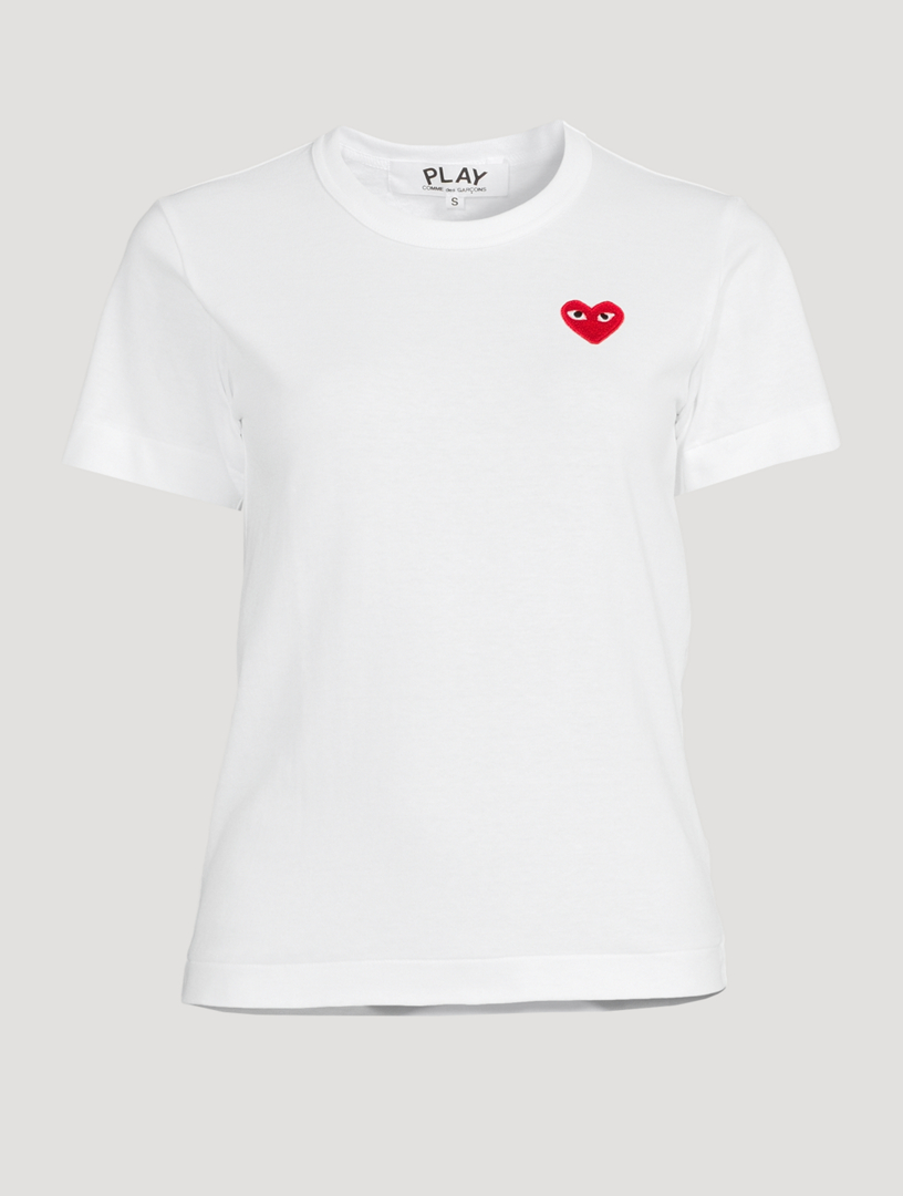 COMME DES GARÇONS PLAY Red Heart T-Shirt | Holt Renfrew Canada