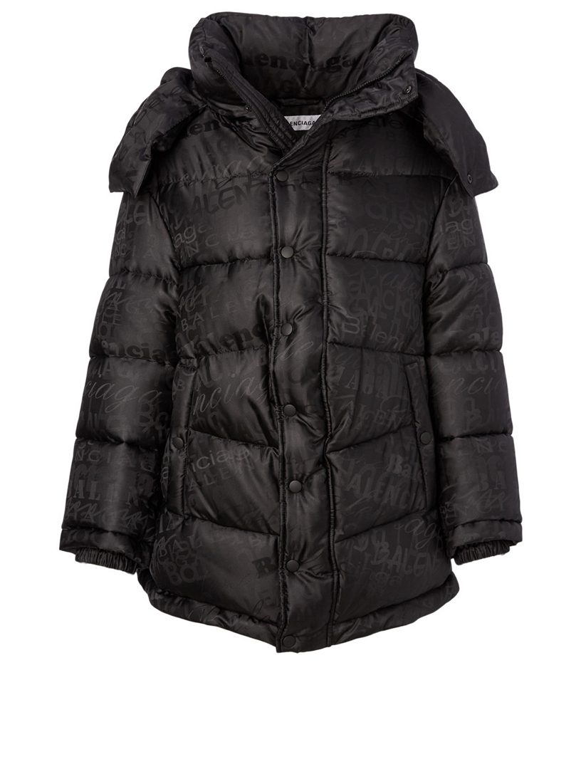 balenciaga new swing puffer jacket