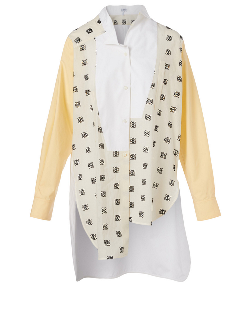 loewe asymmetric shirt
