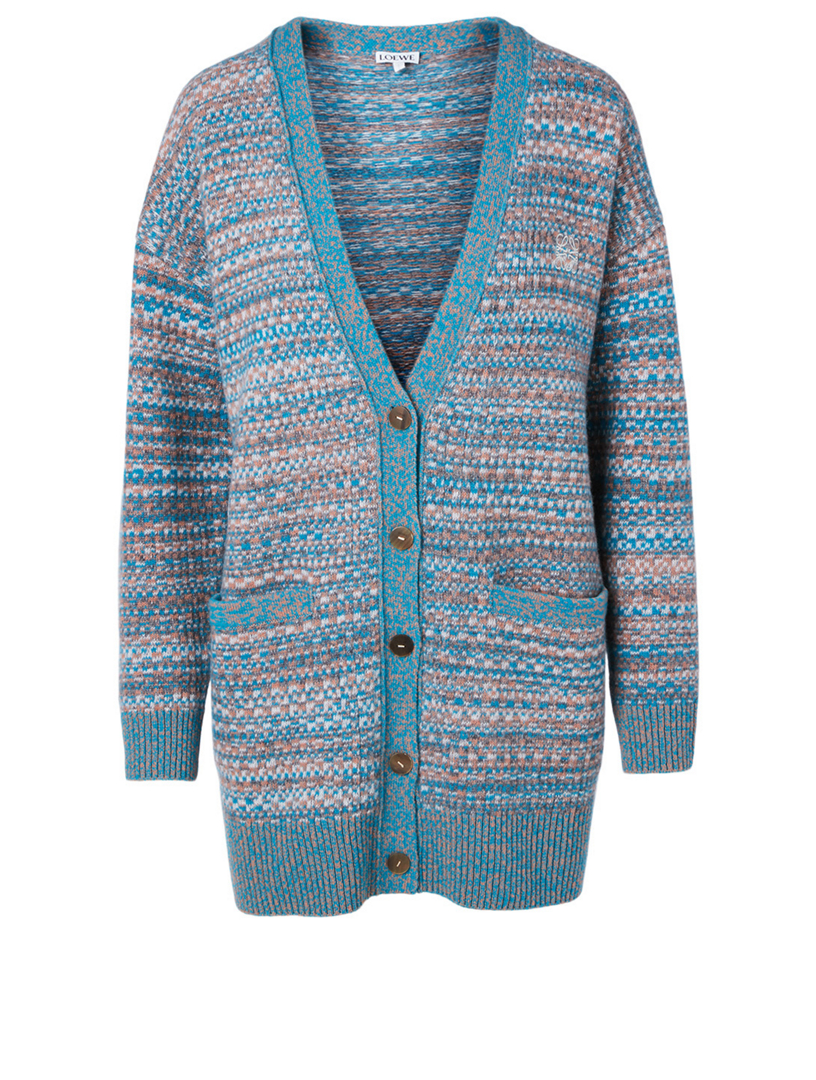 loewe oversized cardigan